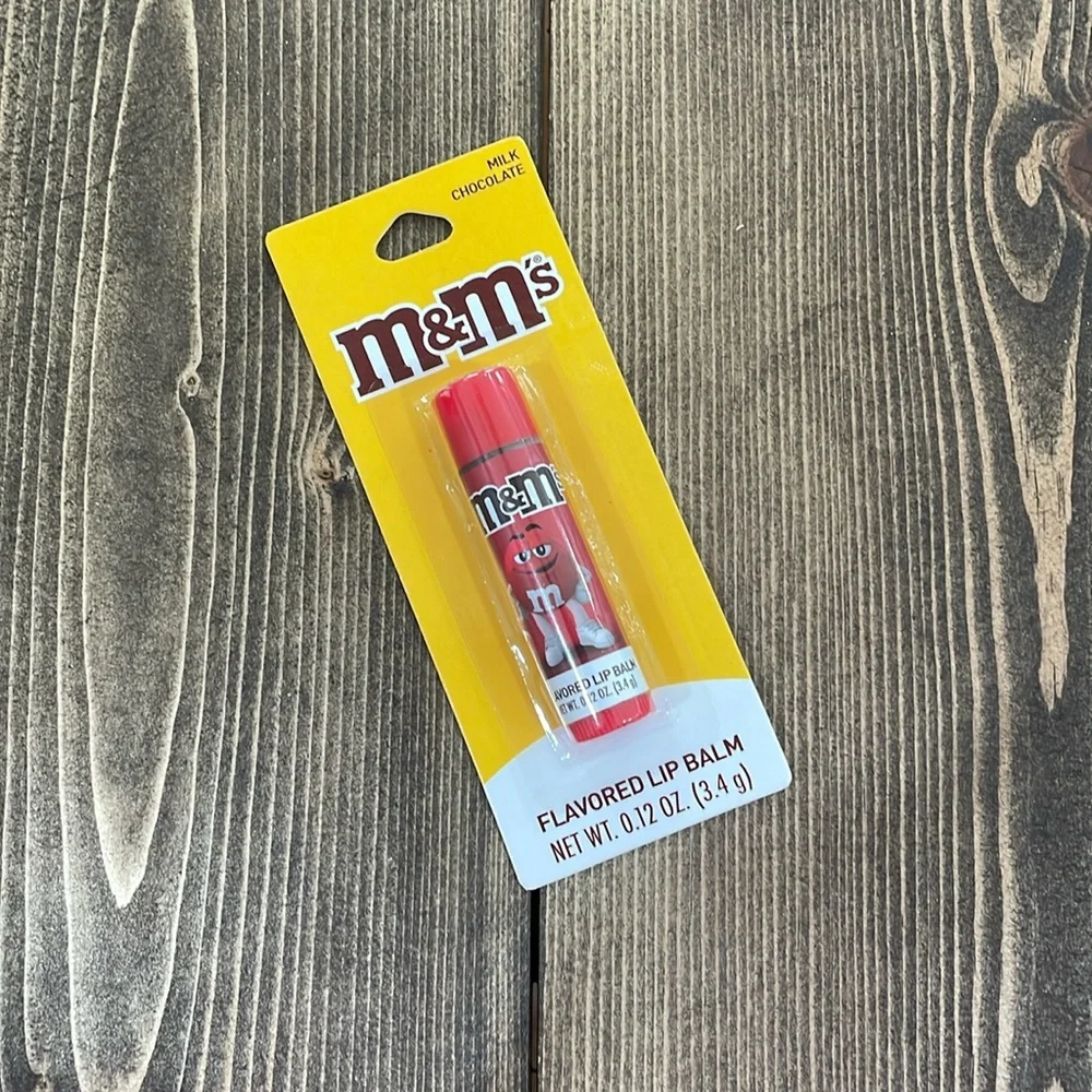 🌟2x Host Pick🌟M&M’s Milk Chocolate Flavored Lip Balm